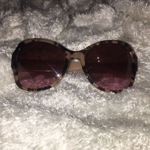 Tory Burch pink tortoise sunglasses